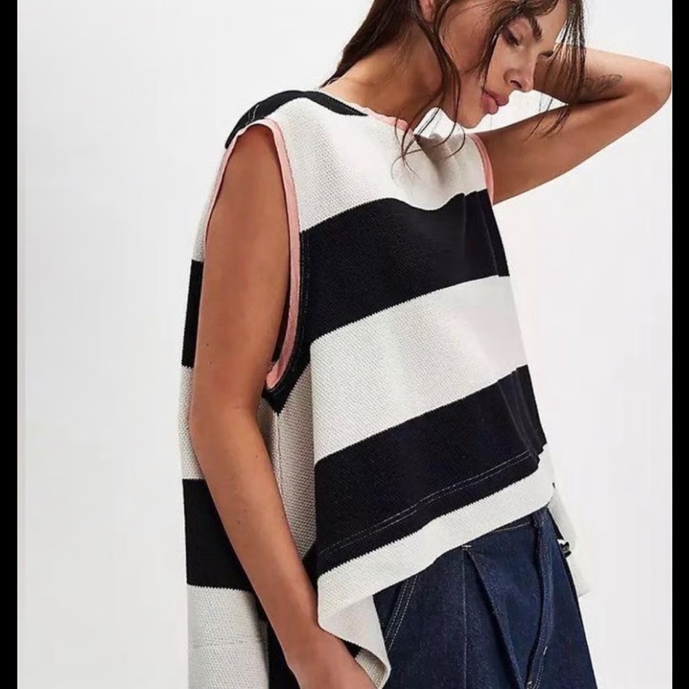 Free People Oversized Sweater Tank